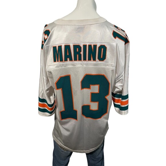 Dan Marino #13 Miami Dolphins Starter Jersey And Hat Vintage 90s XL/Snapback - Picture 11 of 16